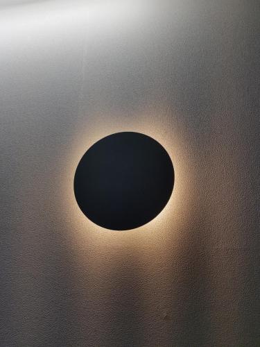 a circle on the ceiling of a ceiling at Number 25 Hotel in Gwangju
