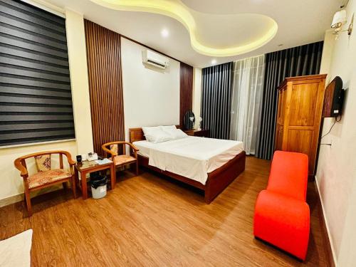 Postel nebo postele na pokoji v ubytování Tuan Anh Hostel