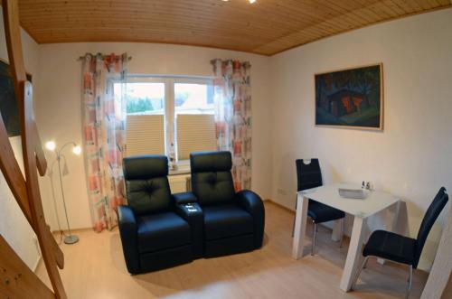 Posezení v ubytování Breege - Ferienwohnung Kipp 1