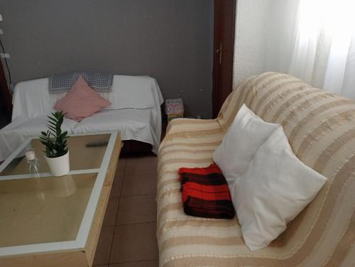 Кровать или кровати в номере Barcelona Appartment