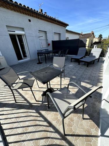 Appartement Sabatier T4 avec terrasse et jardin