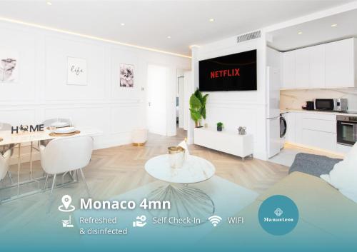 Hypercentre - 4 mn Monaco - Luxueux - BR