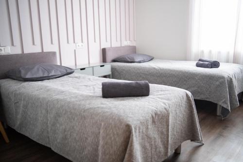 good mood guesthouseにあるベッド