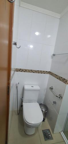 Koupelna v ubytování Flat Pitangueira com Piscina-Capitânia Varan
