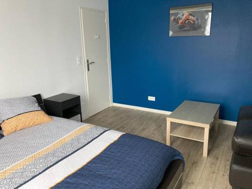 Postel nebo postele na pokoji v ubytování Maison belle capacité Avoine