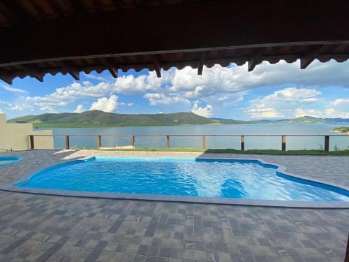 Πισίνα στο ή κοντά στο Rancho Chega Mais 3