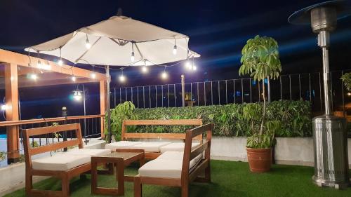 Patio nebo venkovní prostory v ubytování Casa El Errante