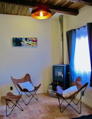 Ruang duduk di Hotel La Tarjea