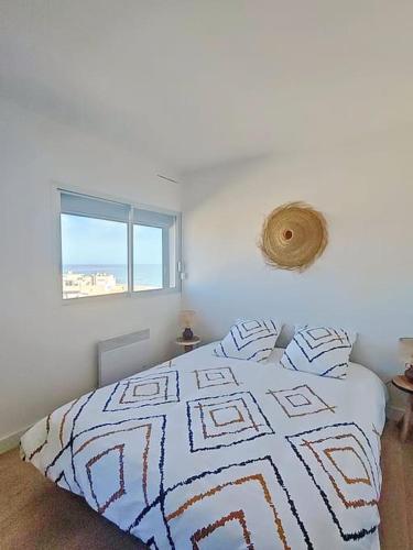 T2 vue mer accès direct plage le barcares