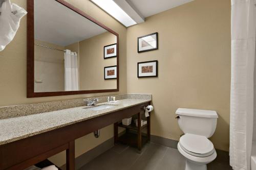 Ванная комната в Comfort Inn Bordentown near NJ Turnpike