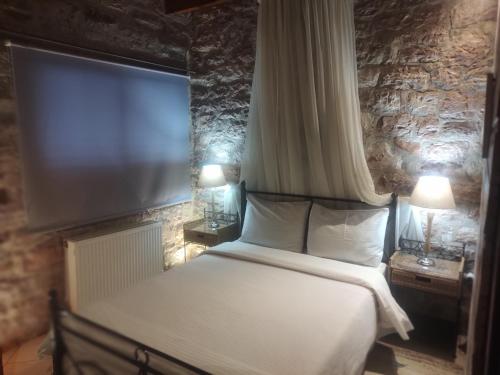 Cama o camas de una habitación en Petrino Rodo