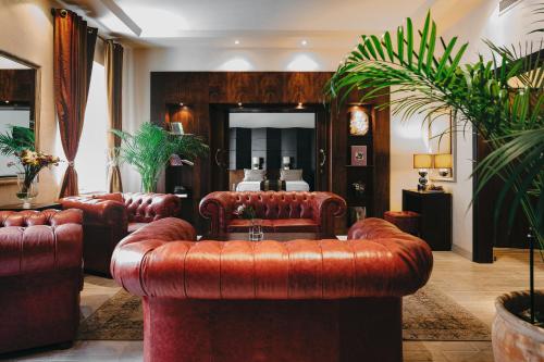 Mamaison Le Regina Boutique Hotelにあるシーティングエリア