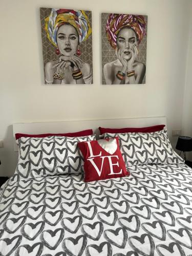 Ένα ή περισσότερα κρεβάτια σε δωμάτιο στο Casa di Giulia