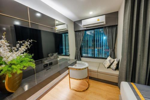 Ruang duduk di Bestier Hotel Hatyai