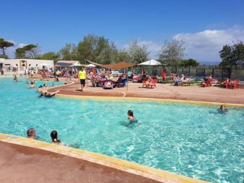 Mobilhome St Aygulf plage Fréjus Strand vakantie