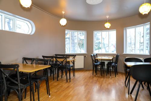Restaurace v ubytování Akureyri Hostel
