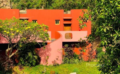 O edifício onde o hotel está situado