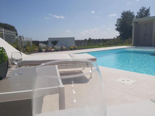 Πισίνα στο ή κοντά στο Casa vacanze Pantakyas