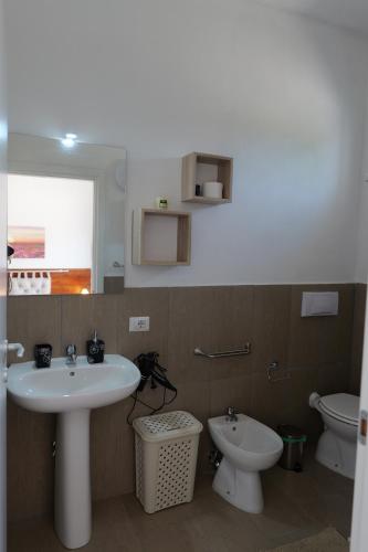 Ванная комната в Agriturismo Masseria San Basilio