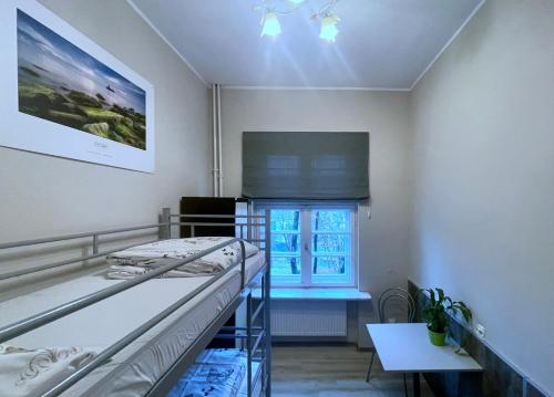 BP Hostel Gdyniaにあるベッド