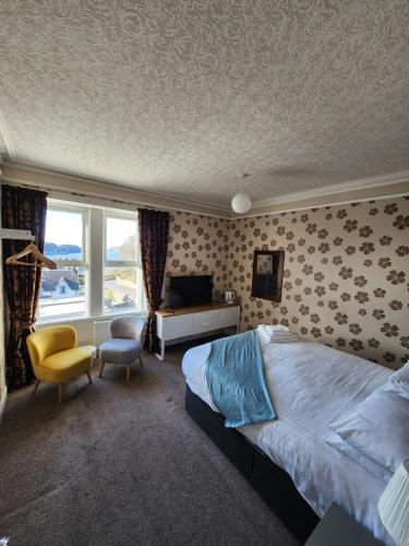 King's Knoll Hotelにあるベッド