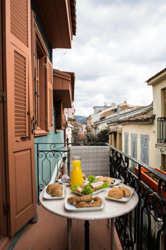Comida en la casa de huéspedes o alrededores