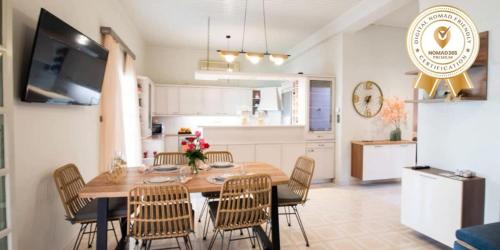 A kitchen or kitchenette at Dolce Favola Nomad Casa - Kalamata's City Getaway