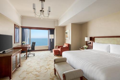 TV a/nebo společenská místnost v ubytování Shangri-La Beihai
