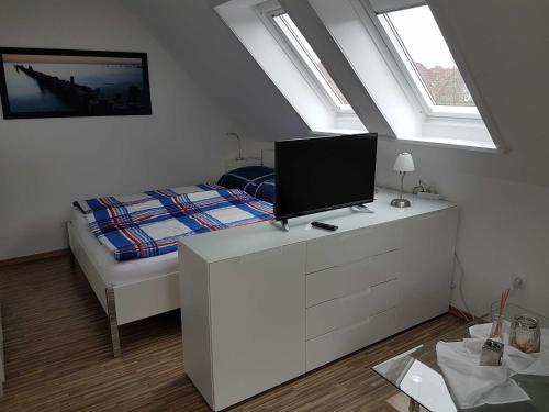 Postel nebo postele na pokoji v ubytování Appartment Harmonie