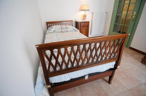 Posteľ alebo postele v izbe v ubytovaní Appartamento Colli & Terme