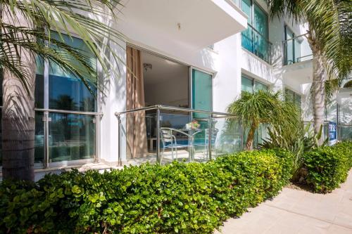 Bygningen som lejligheden ligger i