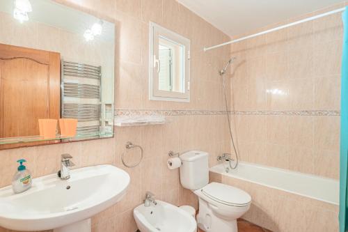 Koupelna v ubytování Casa Son Moja