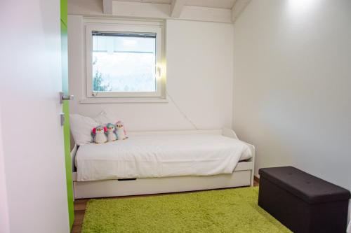 Cama o camas de una habitación en Ivana Suite Levico Terme