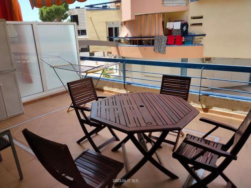 Køkken eller tekøkken på Apartamento Shoping Center