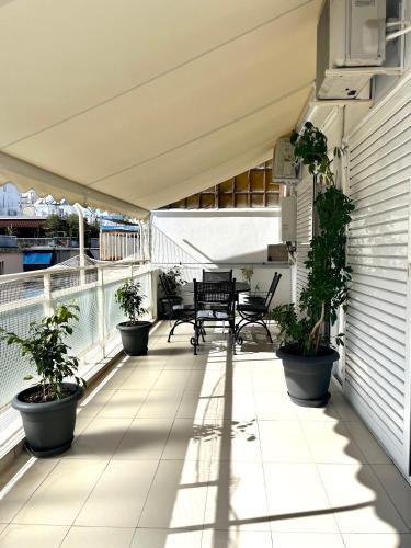 Bright 2 bdr Pagrati apartment