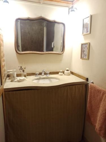 Koupelna v ubytování Casa Brandsen II