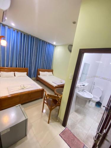 Ένα μπάνιο στο Hotel Bình An
