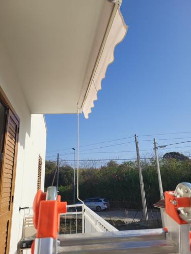 a view from the balcony of a house at Casa Villaggio Pirandello in Agrigento