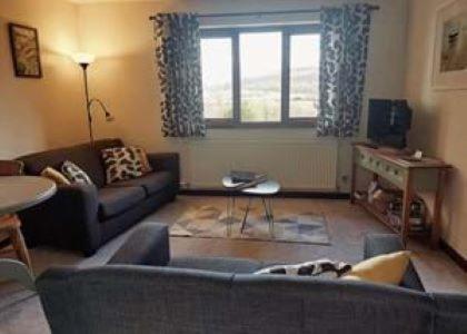 Χώρος καθιστικού στο 2 bed barn with spectacular views - Wye Valley