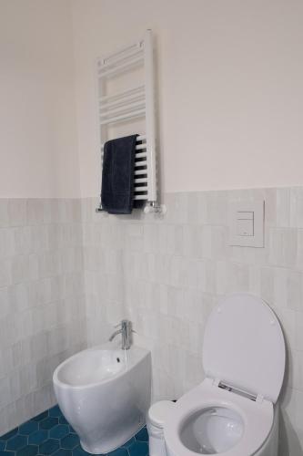 Koupelna v ubytování San Liborio Suites