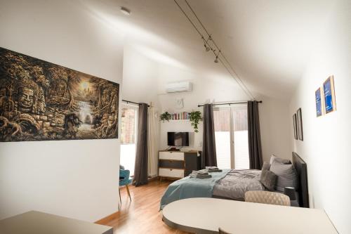 Katil atau katil-katil dalam bilik di Ferienwohnung Neuhaus
