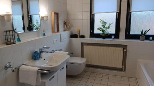 Et badeværelse på BoardingHouse Neerstedt