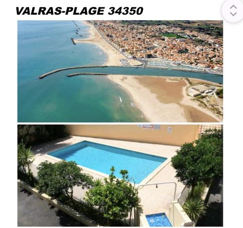 Studio Cabine Piscine-Clim-Parking-Plage200m