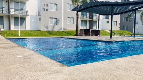 Πισίνα στο ή κοντά στο Alojamiento en Morelos