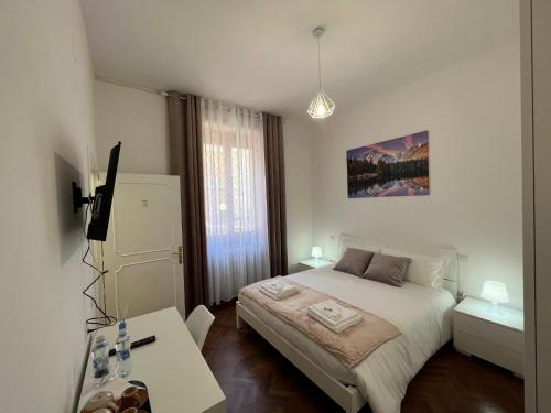 Ένα ή περισσότερα κρεβάτια σε δωμάτιο στο CASA RODELLA San Sisto Perugia