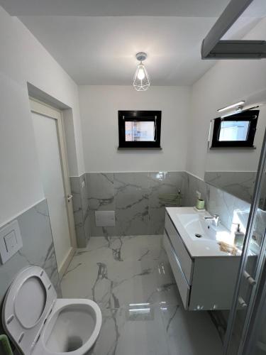Koupelna v ubytování Casa Rodella -SUITE- San Sisto Perugia