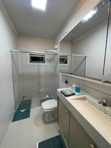 Vonios kambarys apgyvendinimo įstaigoje Residencial Descanso Casal