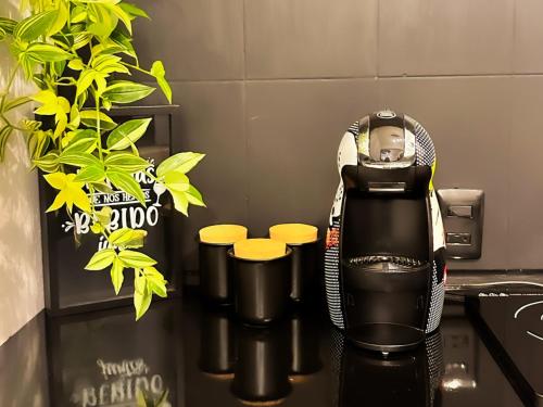 Homstyにあるコーヒーまたはお茶