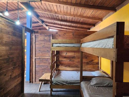 Postel nebo postele na pokoji v ubytování Casa azul