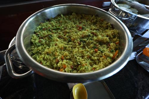 ヴィラの敷地内または近くでの食事または食べ物
